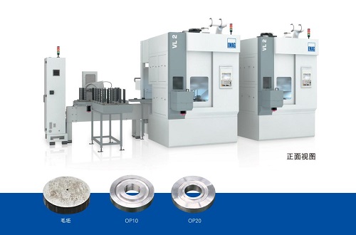 2×VL 2车床+TRACKMOTION自动化系统，从毛坯到精车的交钥匙解决方案